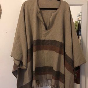 Zara poncho cape